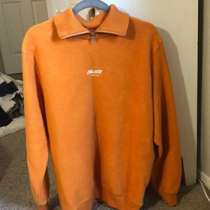 Palace Medium orange zip up